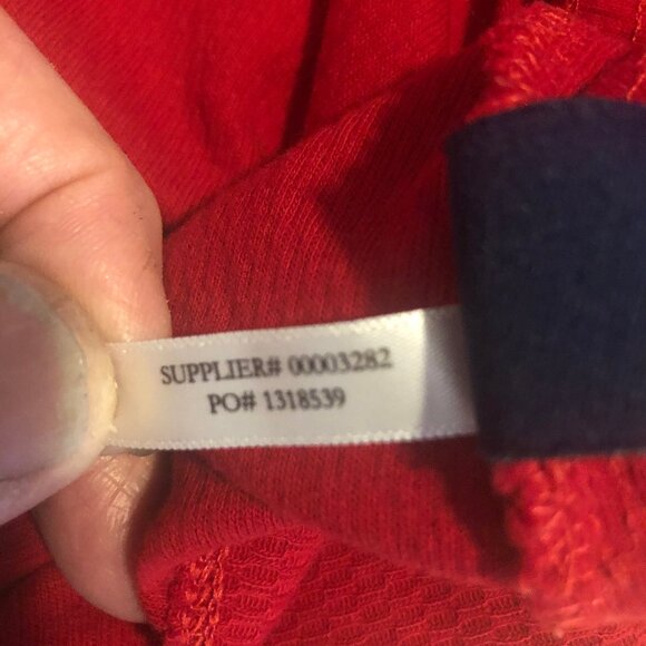 ✨ CHAPS Red Sequin Cotton Knit Top — 3X — Holiday Luxe & Comfort ✨ - Picture 11 of 13